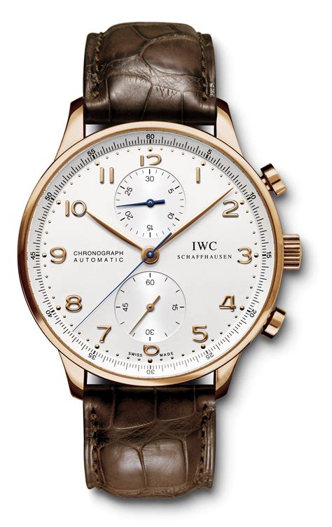 iwc portuguese chronograph wrist woman|iwc portugieser chronograph automatic.